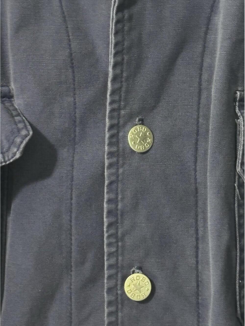 HOBO USA Vintage Chore Jacket Shirt Shacket Size Medium - Picture 3 of 5